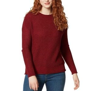 Jessica Simpson Red Burgundy Knit Sweater